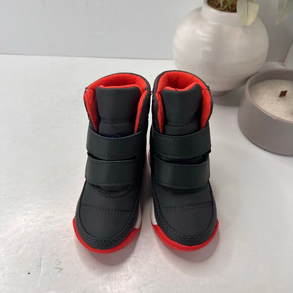 Sorel Whitney II Strap Waterproof Boot Black NV3919-093 Unisex Toddler 5 NWB - Picture 5 of 9